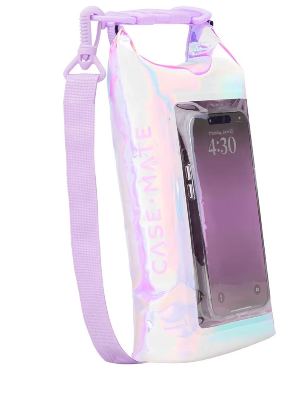 Case-Mate Soap Bubble Mini IP68 Waterproof Bucket Bag (2L) - Iridescent
